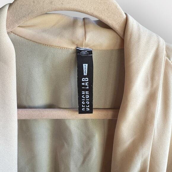 Design Lab Lord & Taylor cropped lightweight cardigan blazer jacket - Picture 2 of 5